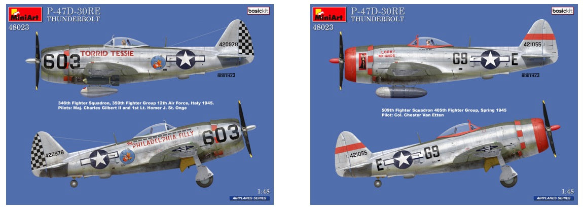 MiniArt 48023 1:48 Republic P-47D-30RE Thunderbolt