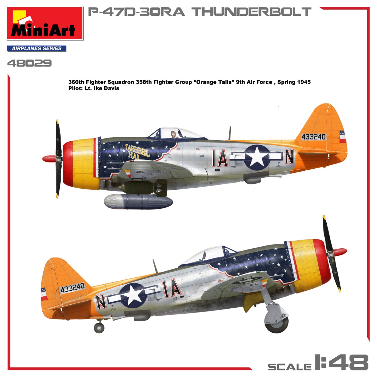 MiniArt 48029 1:48 Republic P-47D-30RA Thunderbolt