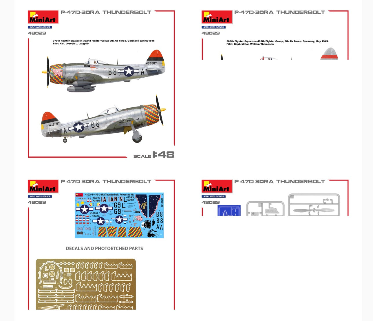 MiniArt 48029 1:48 Republic P-47D-30RA Thunderbolt