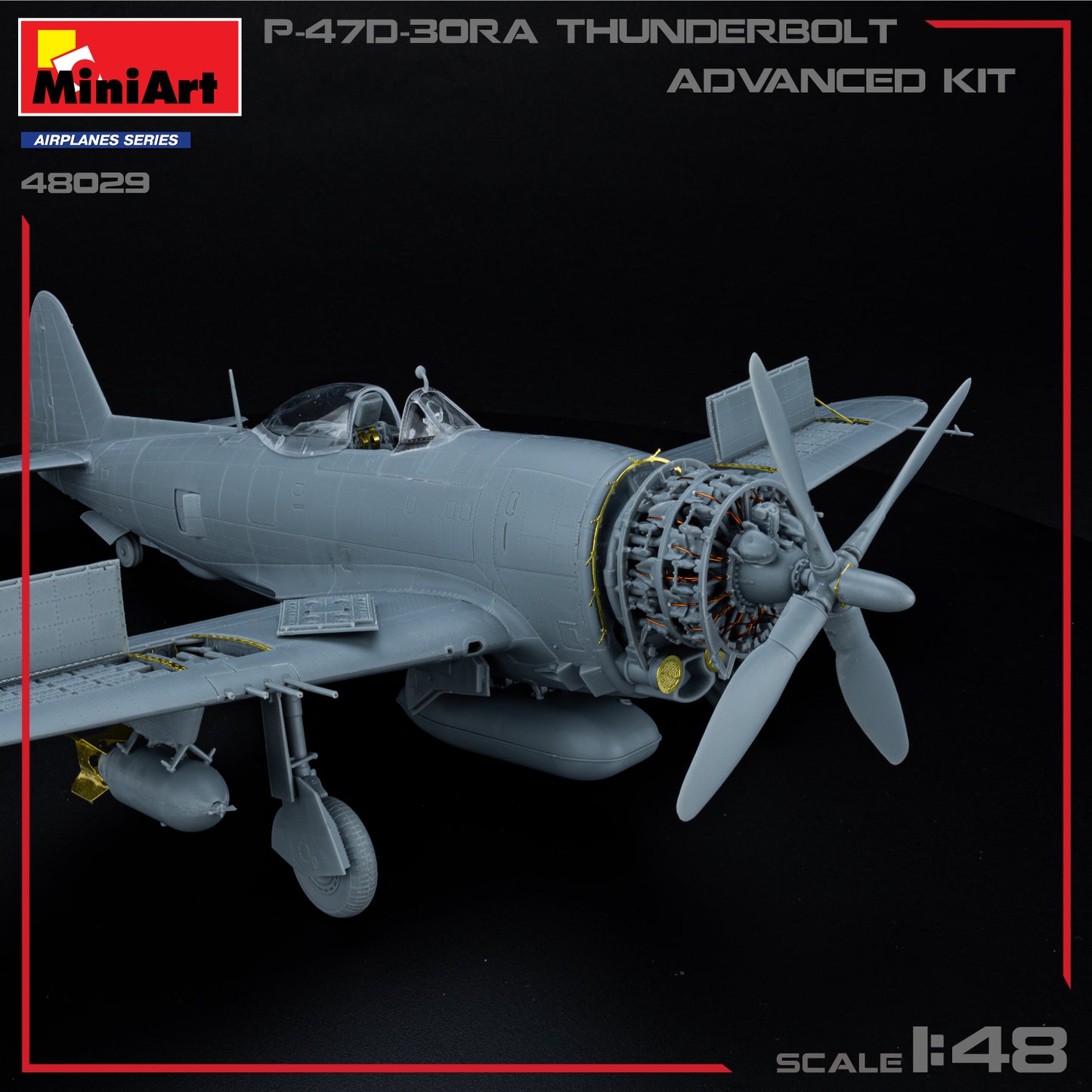 MiniArt 48029 1:48 Republic P-47D-30RA Thunderbolt