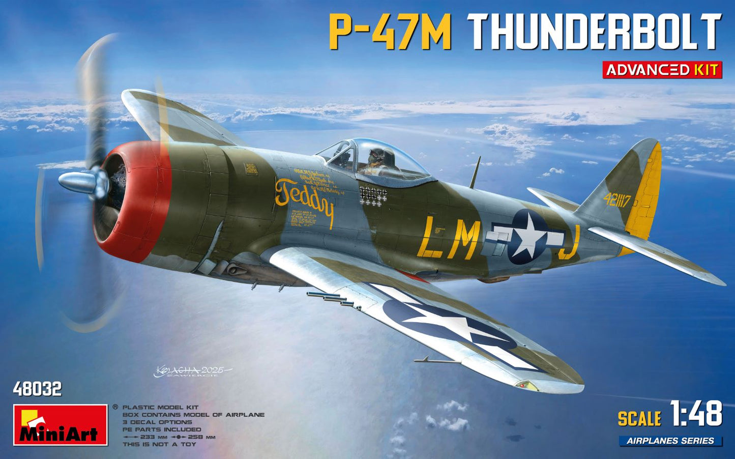 MiniArt 48032 1:48 Republic P-47M Thunderbolt, Advanced Kit