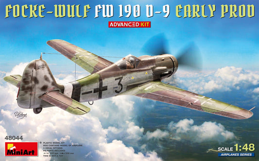 MiniArt 48044 1:48 Focke Wulf Fw-190 D-9 Early Production (Advanced Kit)