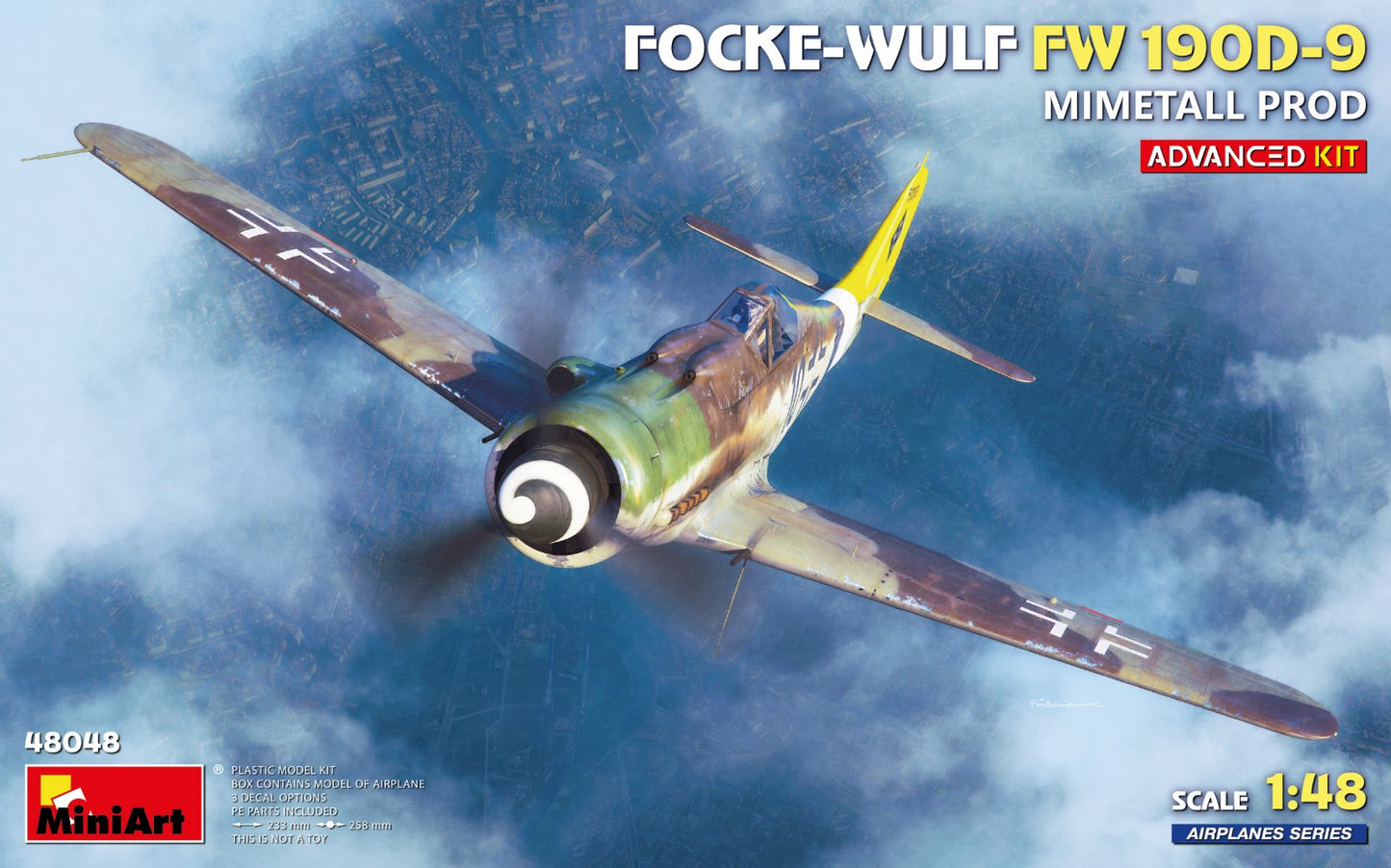 MiniArt 48048 1:48 Focke-Wulf FW-190D-9. MIMETALL PROD. ADVANCED KIT