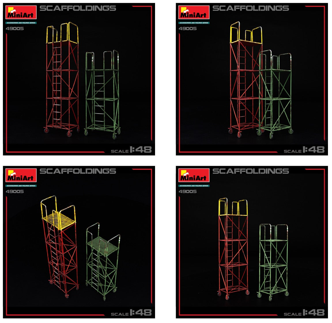 MiniArt 49005 1:48 Scaffolding Towers