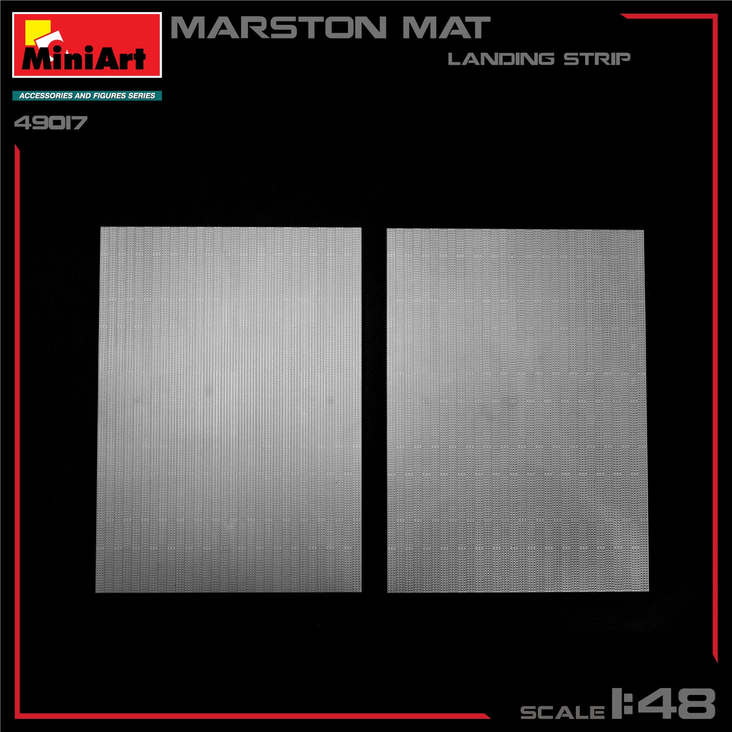 Miniart 49017 1:48 Marston Mat. Landing Stripbox