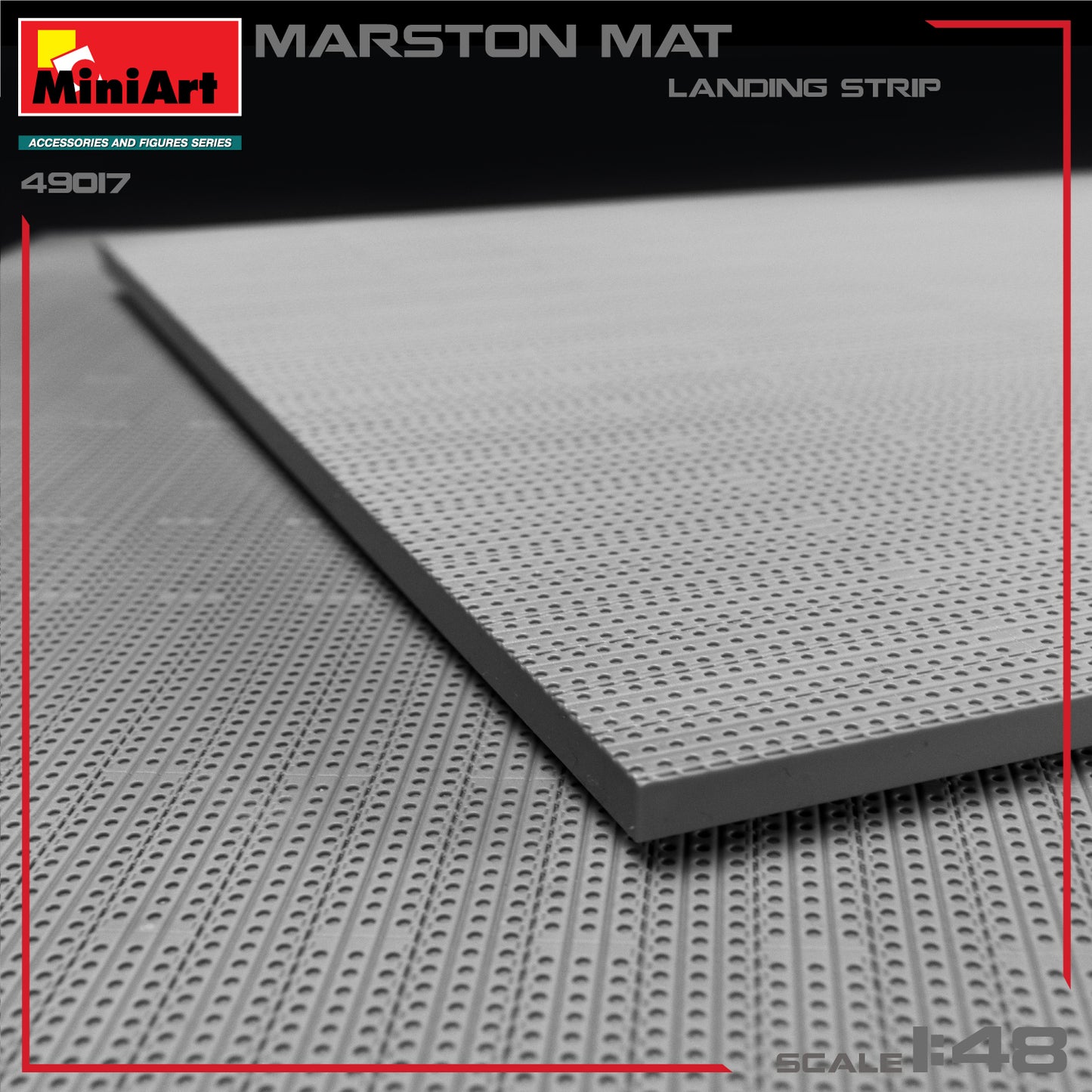 Miniart 49017 1:48 Marston Mat. Landing Stripbox