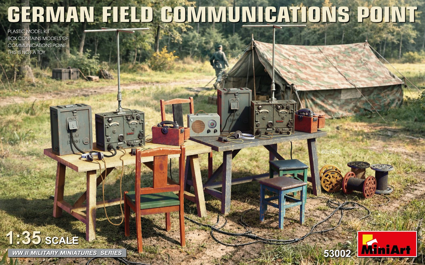 MiniArt 53002 1:35 German WWII Field Communications Point