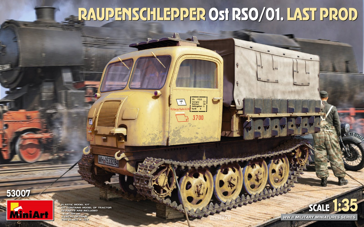 MiniArt 53007 1:35 Raupenschlepper Ost RSO/01 - Last Production