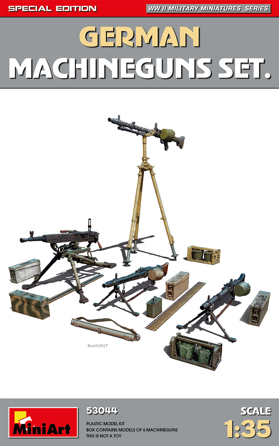 MiniArt 53044 1:35 German Machine Guns Set