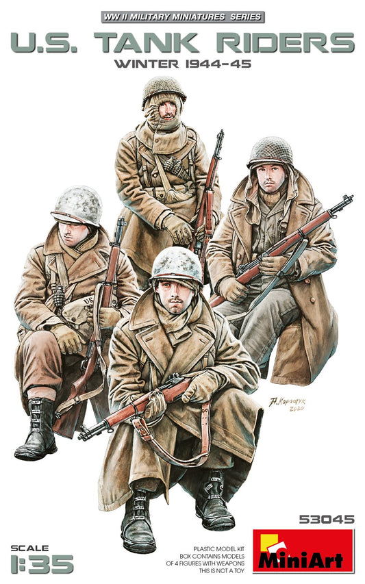 MiniArt 53045 1:35 US Tank Riders (Winter 1944-45)