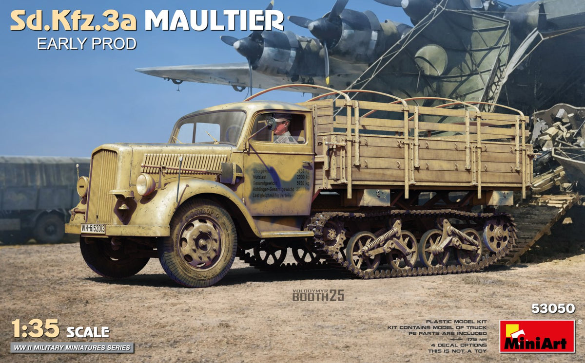 MiniArt 53050 1:35 Sd.Kfz.3a Maultier. Early Production.