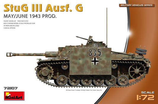 MiniArt 72107 1:72 StuG III Ausf.G May/June 1943 Production