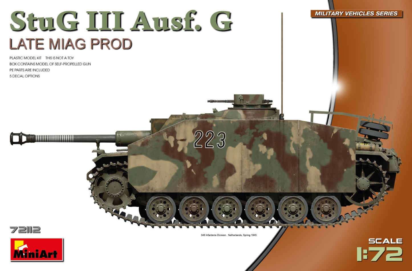 MiniArt 72112 1:72 StuG III Ausf.G Late Miag Prod.
