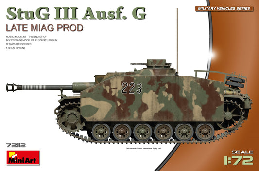 MiniArt 72112 1:72 StuG III Ausf.G Late Miag Prod.