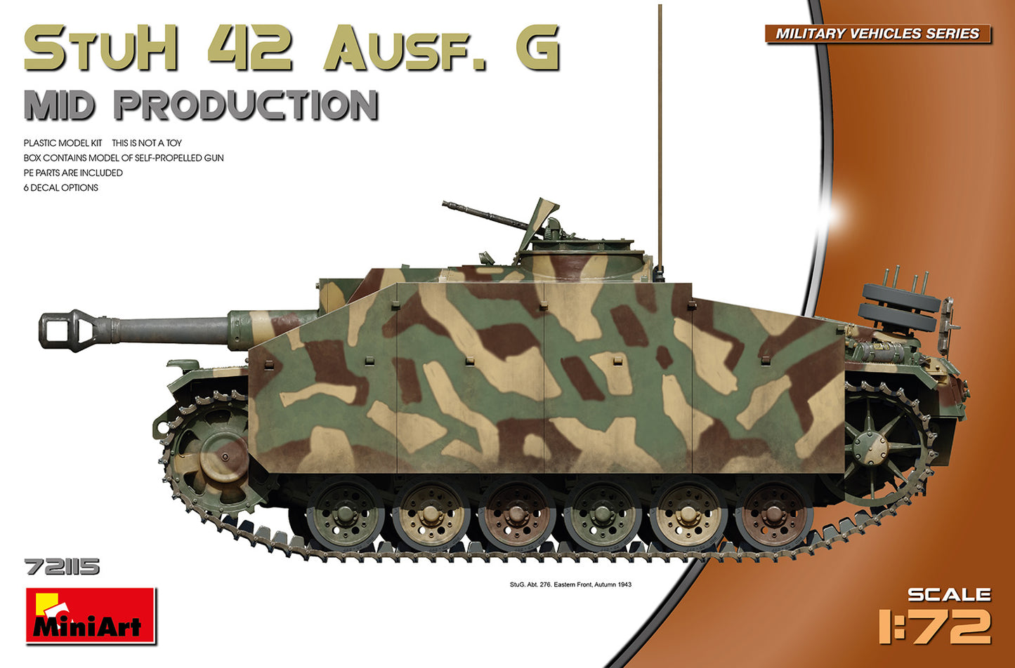 MiniArt 72115 1:72 StuH 42 Ausf.G Mid Prod