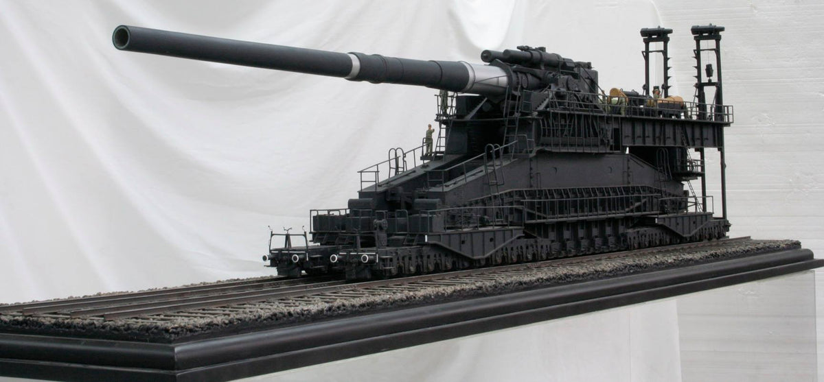 Soar ART Workshop 9511 1:35 Dora railway gun (over 3000 parts) The biggest gun of all times