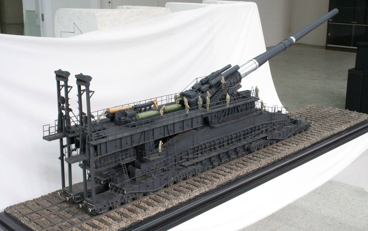 Soar ART Workshop 9511 1:35 Dora railway gun (over 3000 parts) The biggest gun of all times
