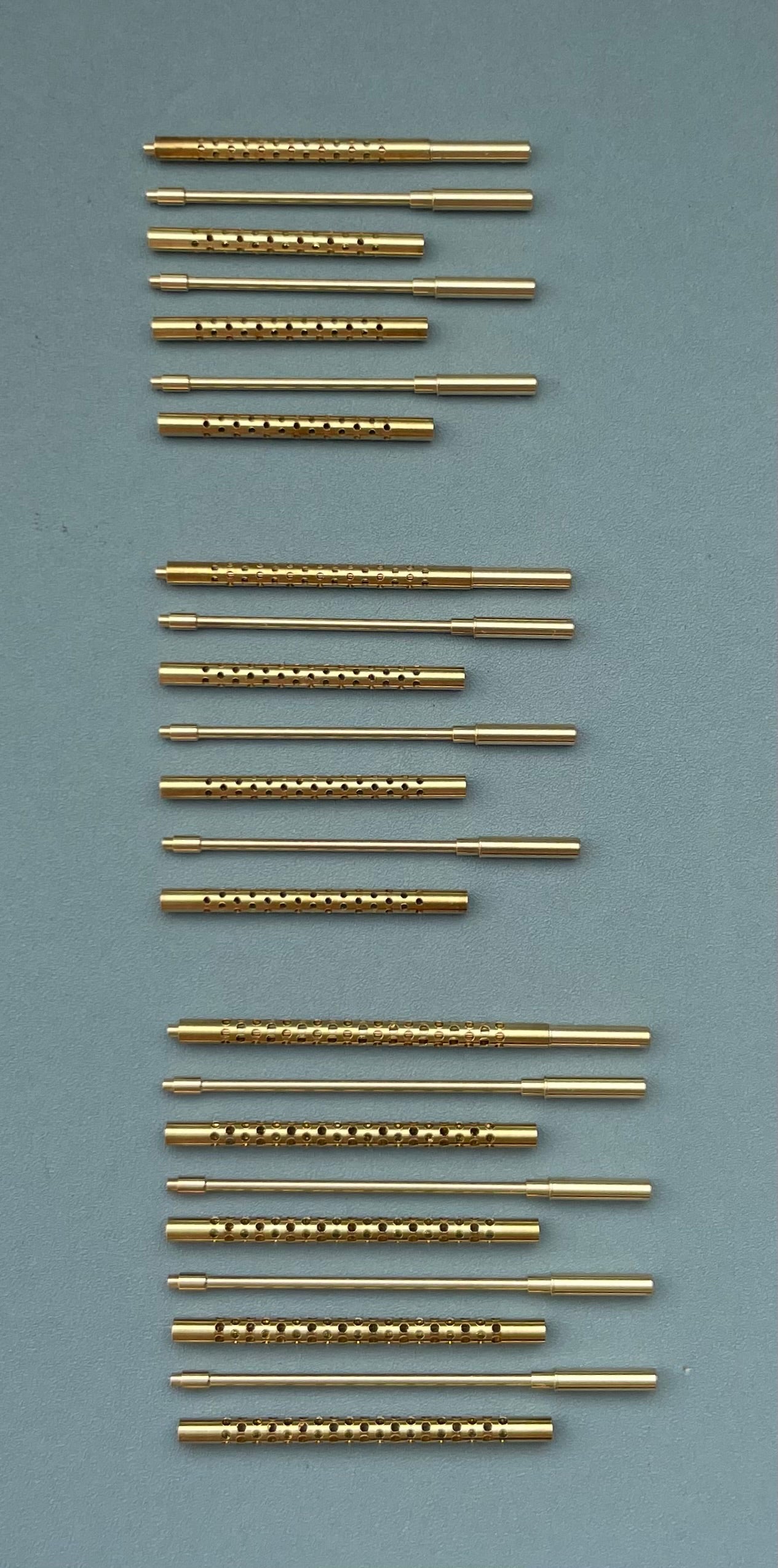 Profimodeller 2024 MTC-A32001 1:32 B-17G Flying Fortress gun barrels â€“ 26 brass parts