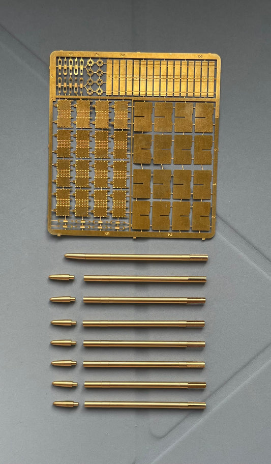Profimodeller 2024 MTC-A32249 1:32 B-25 Mitchell HVAR rocket - 16 brass parts, PE parts