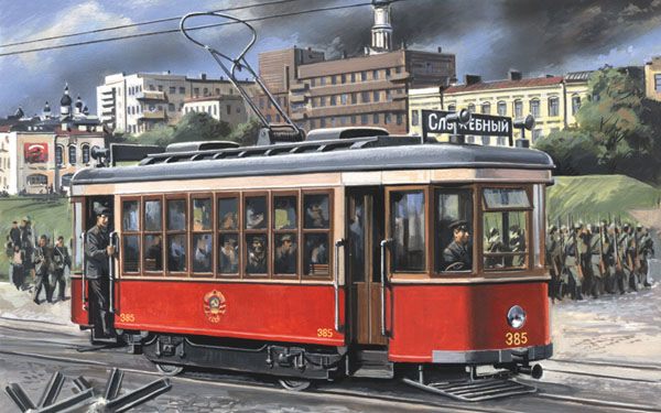 Military Wheels MW7230 1:72  TRAMWAY series X