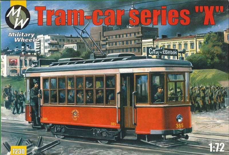 Military Wheels MW7230 1:72  TRAMWAY series X