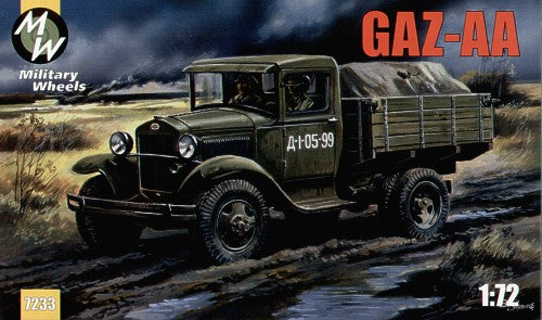 Military Wheels MW7233 1:72 Soviet GAZ AA