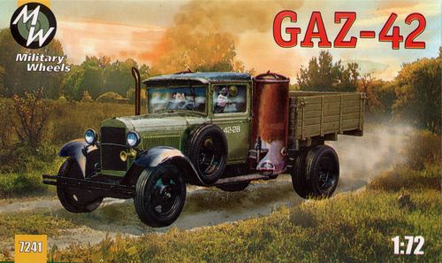 Military Wheels MW7241 1:72 Soviet GAZ-42 Cargo Truck