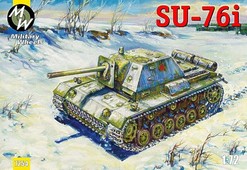 Military Wheels MW7254 1:72 Soviet SU-76i