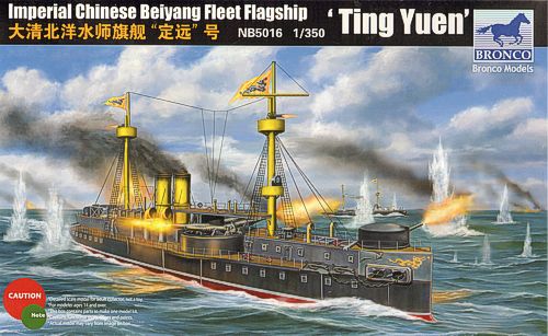 Bronco Models NB5016 1:350 Ting Yuen Beiyang Fleet Battleship 'Ting Yuen'