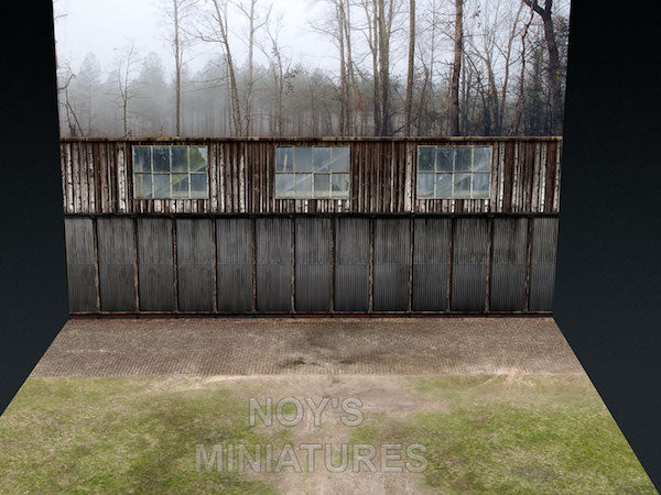 Noy's Miniatures 14412 1:144 'WWI Airfield Set with Bonus Backdrop