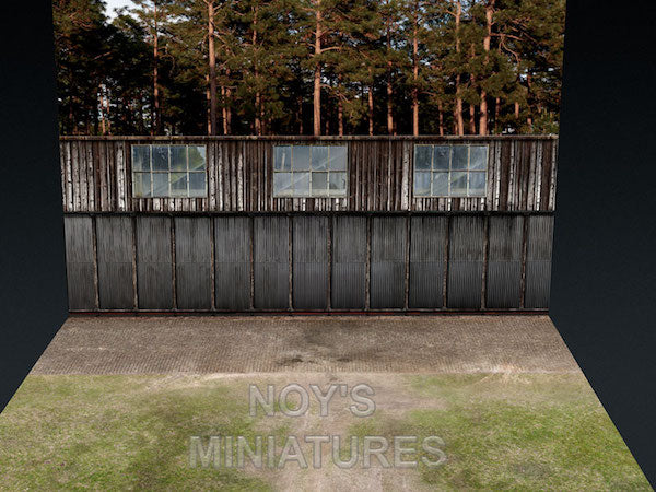 Noy's Miniatures 14412 1:144 'WWI Airfield Set with Bonus Backdrop
