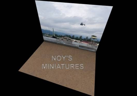 Noy's Miniatures 144202 1:144 'South East Asia (SEA) Helicopter Set for 3D'. Two 1/144 sheets