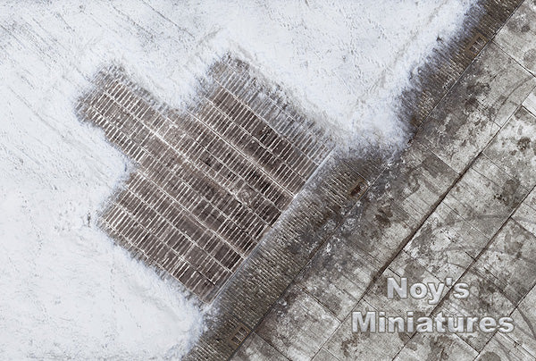 Noy's Miniatures 14425 1:144 'Winter WWII Luftwaffe Hardstand'.