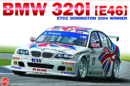 Nunu Model Kit 24033 1:24 BMW 320i [E46] ETCC Donington 2004 Winner