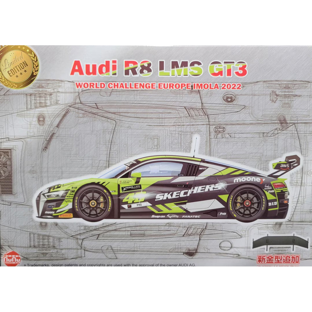 Nunu Model Kit 24044 1:24 Audi R8 LMS EVO GT3