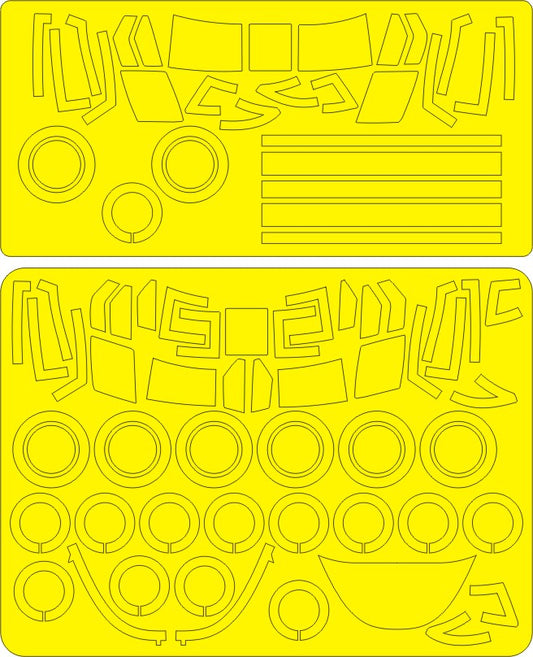 New Ware NWAM0224 1:48 Boeing ACH-47A Chinook Armed Chinook EXPERT kabuki masks