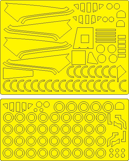 New Ware NWAM0914 1:72 Avro Vulcan B.2 ADVANCED kabuki masks