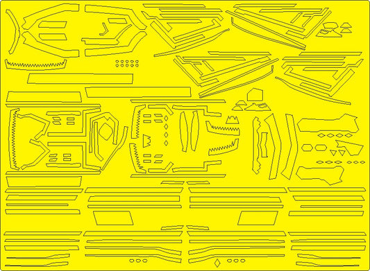 New Ware NWAM1279 1:48 Lockheed-Martin F-35C Lightning II CAMOUFLAGE kabuki masks