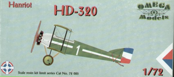 Omega Models 72085 1:72 Hanriot 320 Yugoslavian