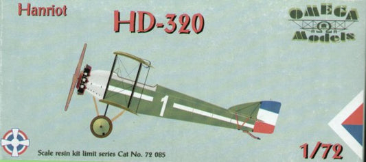 Omega Models 72085 1:72 Hanriot 320 Yugoslavian