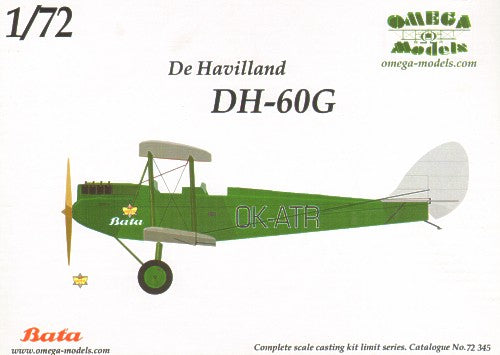 Omega Models 72345 1:72 de Havilland DH.60G Bata OK-ATR