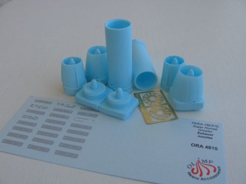 Olimp A4810 1:48 Boeing FA-18E/F, Boeing EA-18G Super Hornet, Growler Exhaust nozzles