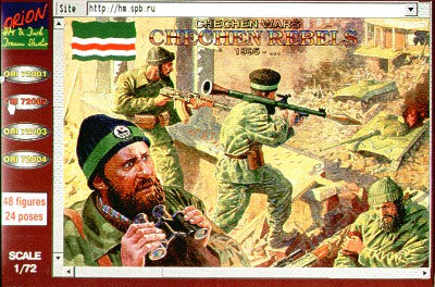 Orion Figures 72002 1:72 Chechen Wars - Chechen Rebels 1995