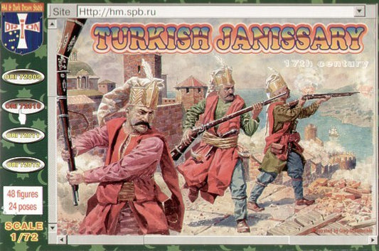 Orion Figures 72010 1:72 Turkish Janissary 17th Century