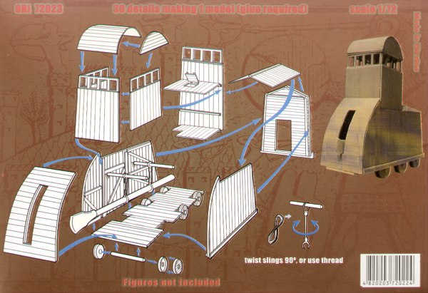 Orion Figures 72023 1:72 Assyryan Siege Towers