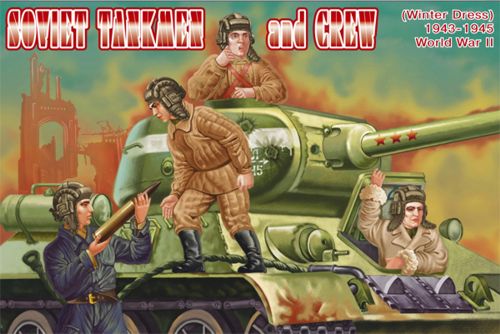 Orion Figures 72042 1:72 Soviet Tankman and Crew WWII 1943-45 (Winter Dress)