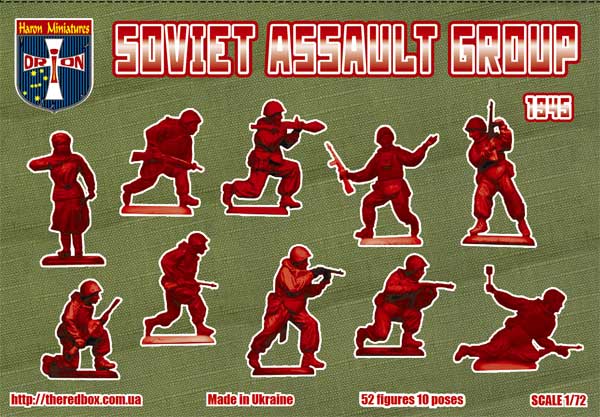 Orion Figures 72048 1:72 Soviet Assault Group 1945