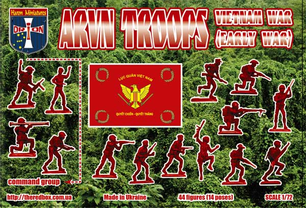 Orion Figures 72051 1:72 ARVN Troops Vietnam War (Early War)