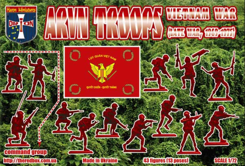 Orion Figures 72052 1:72 ARVN Troops Vietnam War (Late War 1969-1975)