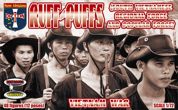 Orion Figures 72053 1:72 Ruff-Puffs (South Vietnamese Regional Force & Popular Force) Vietnam War